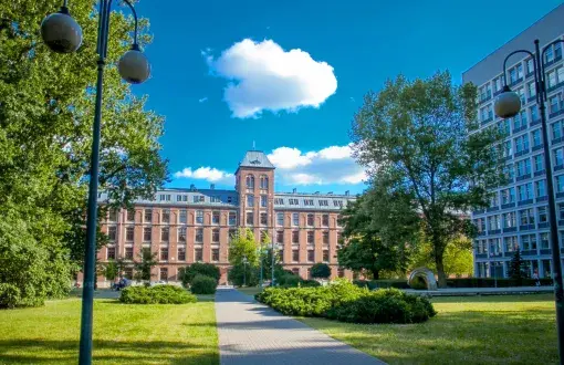 Campus B of Lodz University of Technology.