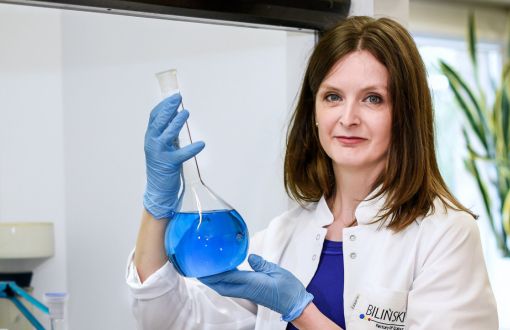 dr hab. inż. Lucyna Bilińska z PŁ, fot. arch. PŁ