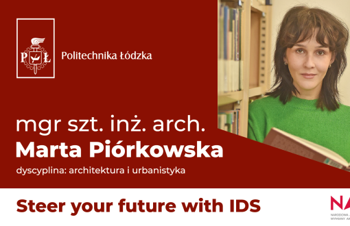 Grafika Steer Your Future with IDS - Marta Piórkowska