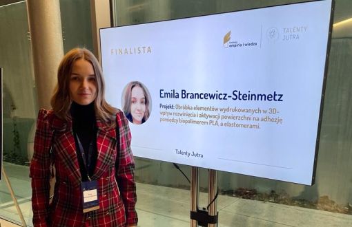 Emila Brancewicz-Steinmetz, doktorantka Interdyscyplinarnej Szkoły Doktorskiej  PŁ