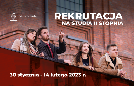 grafika rekrutacyjna studia II stopnia w PŁ