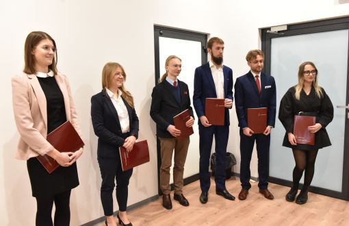 The winners of the Bronowicki Family Scholarship