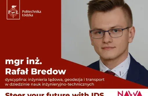 grafika poglądowa ze zdjęciem: mgr inż. Rafał Bredow
