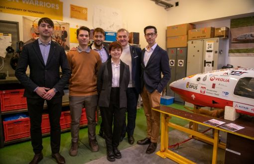 Laureaci grantu z PŁ, fot. Mlodzi w Łodzi