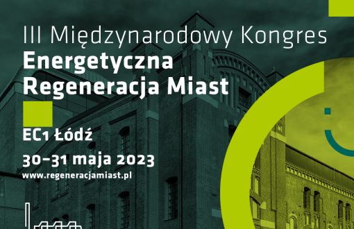 Grafika promująca 3. Kongres Regeneracji Miast