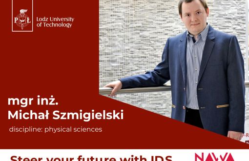 Grafika Steer Your Future with IDS - Michał Szmigielski