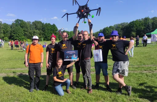 Zespół Studentów Raptors z SKN SKaNeR PŁ, fot. Raptors