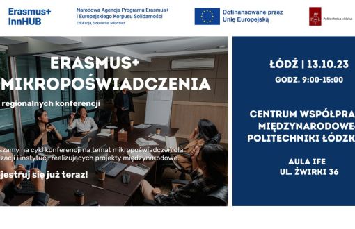 Baner promujący wydarzenie Mikropoświadczenia