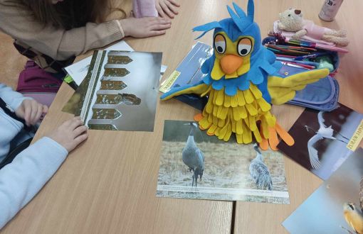 Zajęcia w ramach projektu Razem dla wspólnej przyszłości, fot. ŁUD PŁ