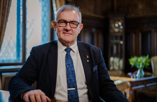 Prof. Krzysztof Jóźwik, rektor PŁ ubiegający się o reelekcję