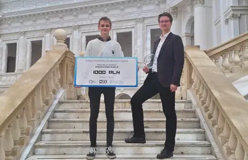 Studenci PŁ wyróżnieni w konkurskie KOKOS 2024