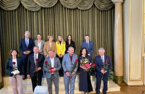 Nagrodzeni odznaką Za załugi dla Miasta Łodzi 18.05.2024, fot. arch. prywatne