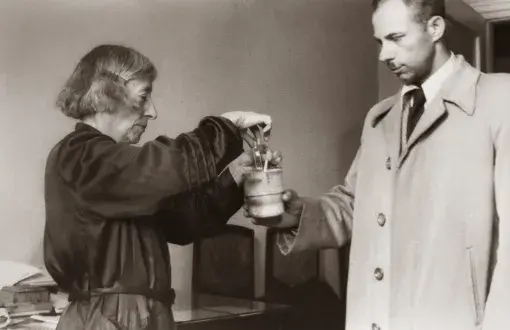 prof. Alicja Dorabialska i prof. Henryk Sugier, fot. arch. PŁ
