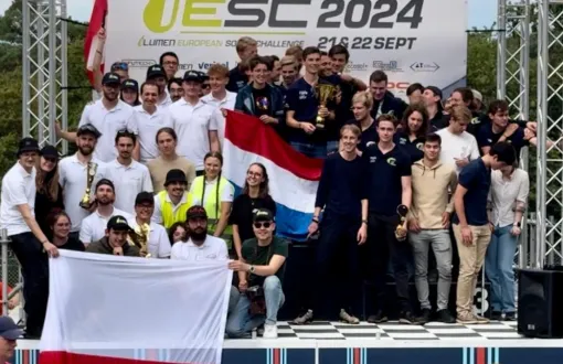Studenci PŁ wicemistrzami Europy, fot. arch. Lodz Solar Team
