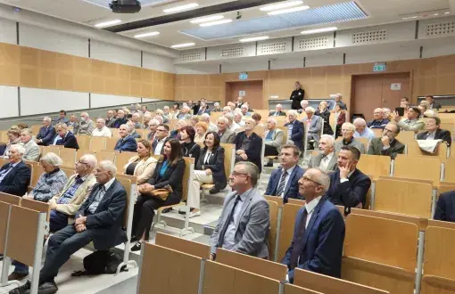 The ceremonial session of the Lodz University of Technology Alumni Association 
