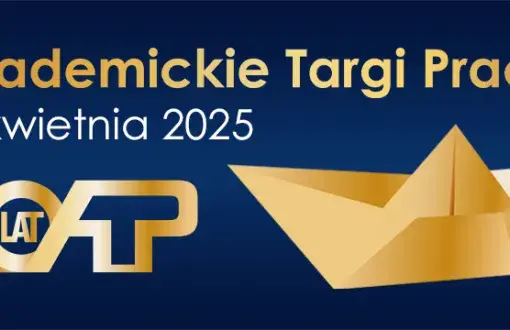 Baner promujący Akademickie Targi Pracy