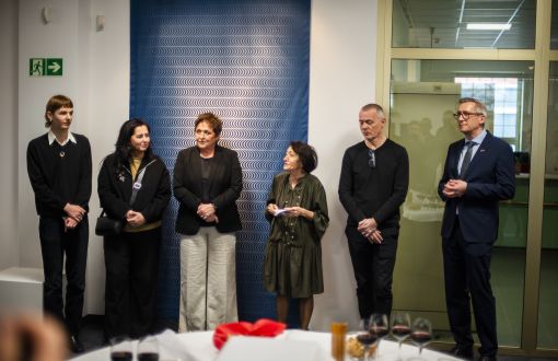 Wernisaż wystawy Kontrasty w Galerii Biblio-Art PŁ, fot. Filip Podgórski