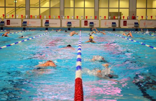 Pływanie w Zatoce Sportu PŁ, fot. arch. Zatoki Sportu