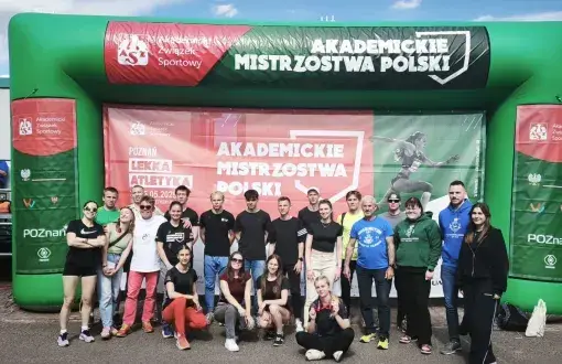 Uczestnicy AMP w lekkiej atletyce w Poznaniu, fot. Rafał Bieniek