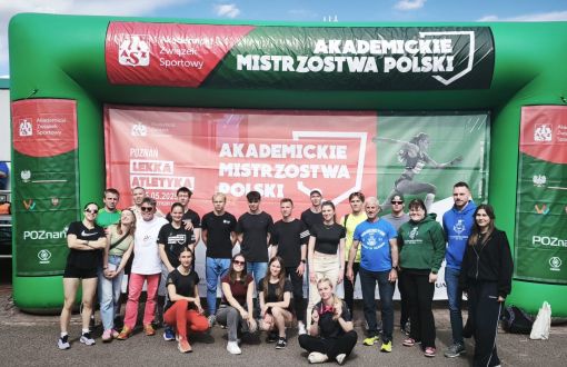 Uczestnicy AMP w lekkiej atletyce w Poznaniu, fot. Rafał Bieniek