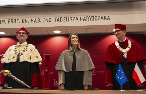 Roberta Metsola, Przewodnicząca Parlamentu Europejskiego, Doktorem Honoris Causa PŁ