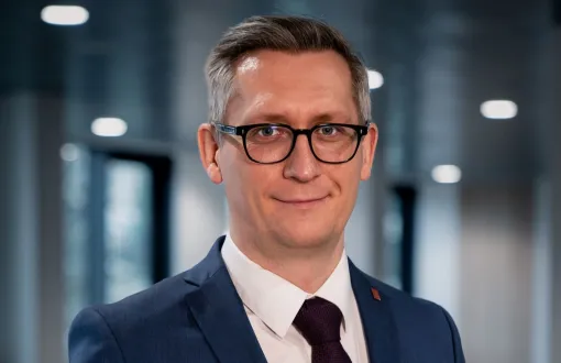 Zdjęcie portretowe: prof. Łukasz Albrecht