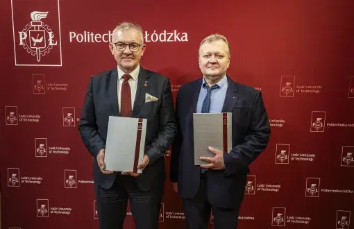  Prof. Krzysztof Jóźwik, Rector of TUL, and Prof. Kostiantyn Sukhyi, Rector of USUST