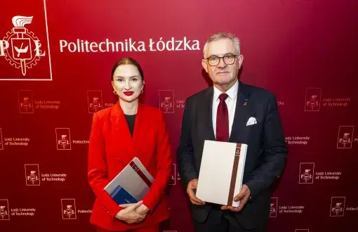 Signatories of the agreement: Rector Professor Krzysztof Jóźwik and Amentum’s Country Lead, photo: Marcin Szmidt
