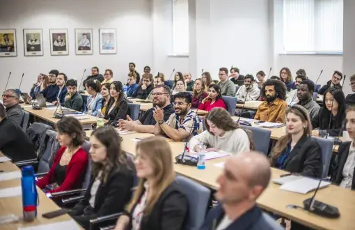 Meeting during Doctoral Candidate Day, photo: Marcin Szmidt 
